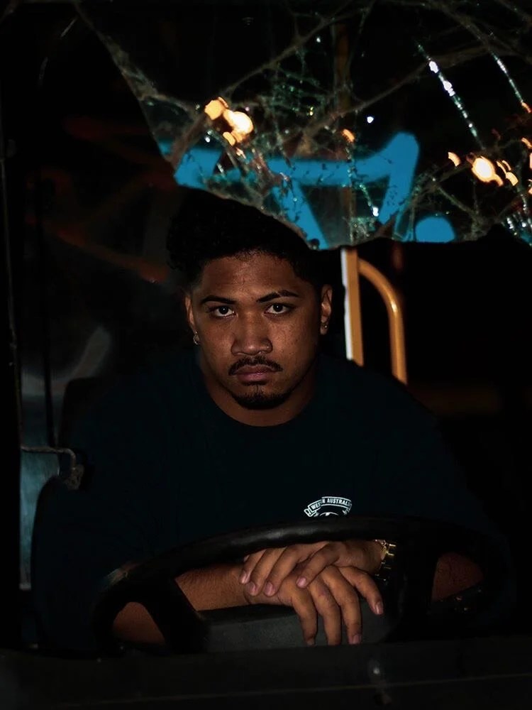 DANTE on the set of BACKAWAY (Image: Nathan Scarborough)