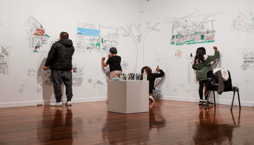 Colouring-in Blacktown