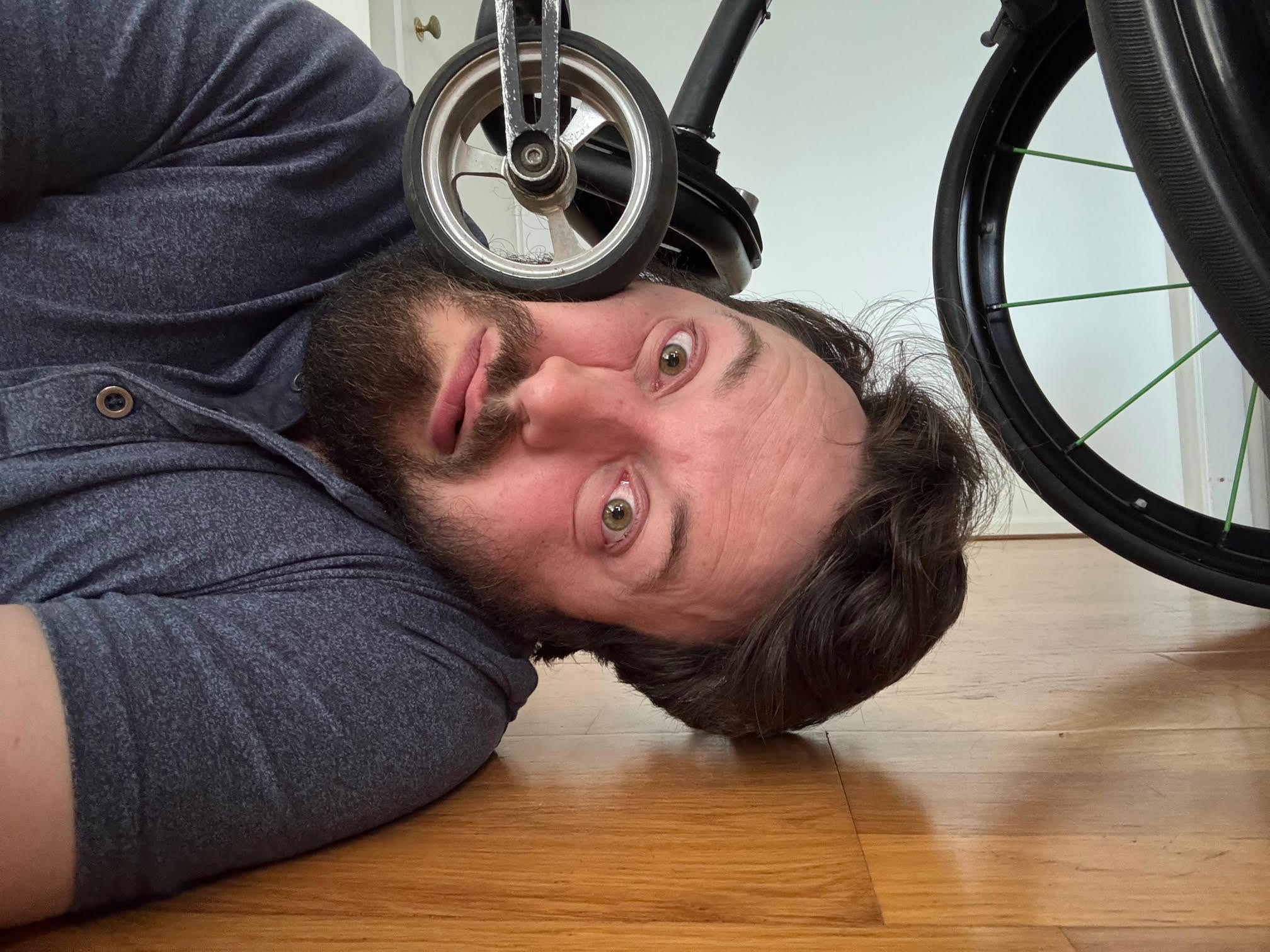 Caught in the Wheels of My Chair